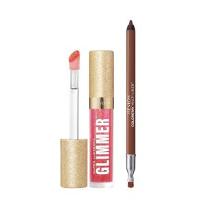 imageRevlon Super Lustrous Glimmer Gloss and ColorStay MultiLiner Bundle Haute Honey and Dynamic Doer Pack of 2Haute Honey  Dynamic Doer