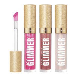 imageRevlon Super Lustrous Glimmer Gloss and ColorStay MultiLiner Bundle Haute Honey and Dynamic Doer Pack of 2Multicolor