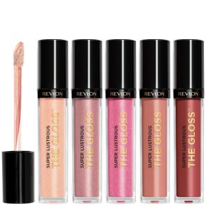 imageRevlon Super Lustrous The Gloss 5 Piece Lipgloss Gift Set Nonsticky High Shine Color in Cream ampamp Pearl Finishes Pack of 5 075 Fl OzCream  Pearl Set