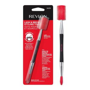 imageRevlon Lash ampamp Brow Styling Tool Dual Ended Eyelash Separator ampamp Eyebrow Brush Spoolie Works with Mascara ampamp Brow Makeup 1 count