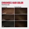 imageRevlon ColorSilk Tone  Gloss  Care Demi Permanent Hair Color Dye Kit with LeaveIn Scalp and Haircare Serum 2x Shinier 4x Stronger 5RR Medium Red 45 fl oz4 Dark Brown