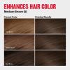 imageRevlon ColorSilk Tone  Gloss  Care Demi Permanent Hair Color Dye Kit with LeaveIn Scalp and Haircare Serum 2x Shinier 4x Stronger 5RR Medium Red 45 fl oz5 Medium Brown