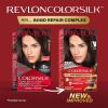 imageRevlon ColorSilk with Bond Repair Complex Black Permanent Hair Color 100 Gray Coverage Ammonia Free Hair Dye Vegan Keratin 11 Soft Black Pack of 320 Brown Black