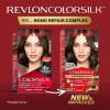 imageRevlon ColorSilk with Bond Repair Complex Brown Permanent Hair Color 100 Gray Coverage Ammonia Free Hair Dye Vegan Keratin 40 Medium Ash Brown Pack of 341 Medium Brown