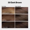 imageRevlon ColorSilk with Bond Repair Complex Brown Permanent Hair Color 100 Gray Coverage Ammonia Free Hair Dye Vegan Keratin 40 Medium Ash Brown Pack of 330 Dark Brown