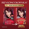 imageRevlon ColorSilk with Bond Repair Complex Burgundy Permanent Hair Color 100 Gray Coverage Ammonia Free Hair Dye Vegan Keratin 48 Burgundy Pack of 334 Deep Burgundy