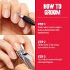 imageRevlon Cuticle Trimmer With Cap High Precision VTip and Comfortable Grip for Gentle and Easy Trimming 1 Count1 Count Pack of 1