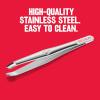 imageRevlon Multipurpose Hair Removal Tweezer High Precision Slant Tip Tweezers for Men Women ampamp Kids Stainless Steel Pack of 1