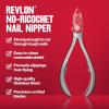 imageRevlon NoRicochet Nail Nipper MessFree Cuticle Remover Tool with Magnetic Shield for No FlyAway Clippings Made with Stainless Steel and Precision Blade Easy Grip 1 Count