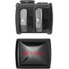 imageRevlon Universal Points Sharpener Makeup Sharpener for Wooden and Plastic Makeup Pencils Fits Small to Large Pencils Easy to Clean 2 PackPack of 1 Pack of 2