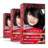 imageRevlon ColorSilk with Bond Repair Complex Black Permanent Hair Color 100 Gray Coverage Ammonia Free Hair Dye Vegan Keratin 11 Soft Black Pack of 311 Soft Black