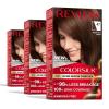 imageRevlon ColorSilk with Bond Repair Complex Brown Permanent Hair Color 100 Gray Coverage Ammonia Free Hair Dye Vegan Keratin 40 Medium Ash Brown Pack of 347 Medium Rich Brown