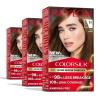 imageRevlon ColorSilk with Bond Repair Complex Brown Permanent Hair Color 100 Gray Coverage Ammonia Free Hair Dye Vegan Keratin 40 Medium Ash Brown Pack of 351 Light Brown