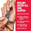 imageRevlon CatchAll Nail Clipper Manicure Tool with a Contoured Blade ampamp Builtin Nail Catcher for MessFree Grooming 1 Count1 Count Pack of 2