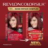 imageRevlon ColorSilk with Bond Repair Complex Auburn Permanent Hair Color 100 Gray Coverage Ammonia Free Hair Dye Vegan Keratin 49 Auburn Brown Pack of 349 Auburn Brown