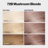 imageRevlon ColorSilk with Bond Repair Complex Blonde Permanent Hair Color 100 Gray Coverage Ammonia Free Hair Dye Vegan Keratin 71 Golden Blonde Pack of 372B Mushroom Blonde