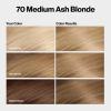 imageRevlon ColorSilk with Bond Repair Complex Blonde Permanent Hair Color 100 Gray Coverage Ammonia Free Hair Dye Vegan Keratin 71 Golden Blonde Pack of 370 Medium Ash Blonde