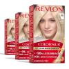 imageRevlon ColorSilk with Bond Repair Complex Blonde Permanent Hair Color 100 Gray Coverage Ammonia Free Hair Dye Vegan Keratin 71 Golden Blonde Pack of 305 Ultra Light Ash Blonde
