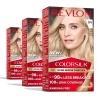 imageRevlon ColorSilk with Bond Repair Complex Blonde Permanent Hair Color 100 Gray Coverage Ammonia Free Hair Dye Vegan Keratin 71 Golden Blonde Pack of 304 Ultra Light Natural Blonde