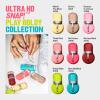 imageREVLON Ultra HD Snap Nail Color Natural Rich Glossy Polish 100 Vegan Formula No Base or Top Coat Needed 024 So Shady 027 fl oz014 Red and Real