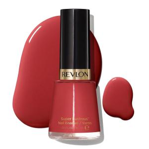 imageRevlon Super Lustrous Nail Polish ChipResistant ampamp Longwear Formula High Shine Finish 771 Clear 05 fl oz161 Teak Rose