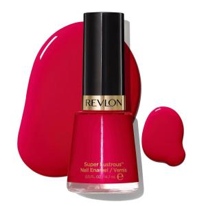 imageRevlon Super Lustrous Nail Polish ChipResistant ampamp Longwear Formula High Shine Finish 771 Clear 05 fl oz680 Revlon Red