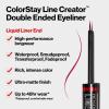 imageREVLON Liquid Eyeliner ampamp Smoky Kohl Pencil ColorStay Line Creator Eye Makeup Waterproof ampamp Transferproof Blackout 0004 oz151 Blackout