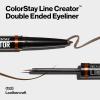 imageREVLON Liquid Eyeliner ampamp Smoky Kohl Pencil ColorStay Line Creator Eye Makeup Waterproof ampamp Transferproof Blackout 0004 oz152 Leathercraft