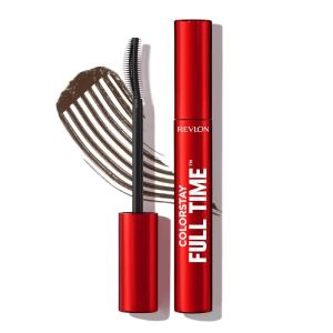 imageRevlon ColorStay Full Time Mascara Volumizing Eye Makeup 24 Hour Wear ClumpProof SmudgeProof FlakeProof 403 Natural Brown403 Natural Brown