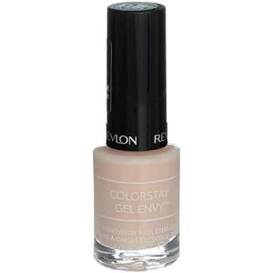 imageRevlon ColorStay Gel Envy Longwear Nail Polish with Builtin Base Coat ampamp Glossy Shine Finish in RedCoral 550 All On Red 04 oz015 Up In Charms