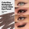 imageREVLON ColorStay Multiplayer LiquidGlide Eye Pencil MultiUse Makeup With Blending Brush Blends Then Sets Creamy Texture Waterproof Smudgeproof Longwearing 403 Glitch Effect 003 OzHigh Stakes