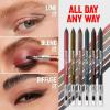 imageREVLON ColorStay Multiplayer LiquidGlide Eye Pencil MultiUse Makeup With Blending Brush Blends Then Sets Creamy Texture Waterproof Smudgeproof Longwearing 403 Glitch Effect 003 OzQueen of Hearts