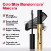 imageRevlon ColorStay Xtensionnaire Lengthening Lash Serum and Mascara In One Tapered Brush for 2X Longer Looking Eyelashes Infused with Pro Vitamin B5 SmudgeProof 201 Blackest BlackBlackest Black