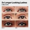 imageRevlon ColorStay Xtensionnaire Lengthening Lash Serum and Mascara In One Tapered Brush for 2X Longer Looking Eyelashes Infused with Pro Vitamin B5 SmudgeProof 201 Blackest BlackBlackest Black