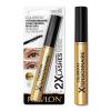 imageRevlon ColorStay Xtensionnaire Lengthening Lash Serum and Mascara In One Tapered Brush for 2X Longer Looking Eyelashes Infused with Pro Vitamin B5 SmudgeProof 201 Blackest BlackBlackest Black