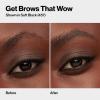 imageRevlon ColorStay Micro Eyebrow Pencil with Built In Spoolie Brush Infused with Argan and Marula Oil Waterproof Smudgeproof 456 Dark Brown 0003 ozSoft Black
