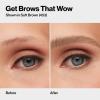 imageRevlon ColorStay Micro Eyebrow Pencil with Built In Spoolie Brush Infused with Argan and Marula Oil Waterproof Smudgeproof 456 Dark Brown 0003 ozSoft Brown