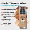 imageRevlon Liquid Foundation ColorStay Face Makeup for Normal ampamp Dry Skin SPF 20 Longwear MediumFull Coverage with Natural Finish 410 Cappuccino 1 fl ozNatural Tan