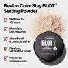 imageRevlon ColorStay Blot Face Makeup Setting Powder Mattifying Blurring ampamp Oil Absorbing Absorbs Sebum Blurs Imperfections and Reduces Pore Appearance 05 Oz