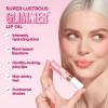 imageREVLON Super Lustrous Glimmer Lip Oil Moisturizing ampamp Tinted Shiny Finish Made with PlantBased Squalane 006 Plum Pop 013 fl oz010 Wined Down