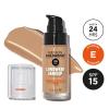 imageRevlon Liquid Foundation ColorStay Face Makeup for Combination ampamp Oily Skin SPF 15 MediumFull Coverage with Matte Finish 360 Golden Caramel 1 Fl OzTan