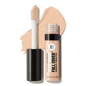 imageRevlon ColorStay Flex Wear Full Cover NonCreasing Concealer Infused with Hyaluronic Acid ampamp Vitamin E Flexible Longwear 010 Vanilla 034 Fl Oz015 Light