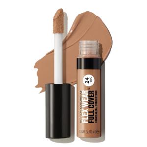 imageRevlon ColorStay Flex Wear Full Cover NonCreasing Concealer Infused with Hyaluronic Acid ampamp Vitamin E Flexible Longwear 010 Vanilla 034 Fl Oz060 Deep