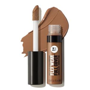 imageRevlon ColorStay Flex Wear Full Cover NonCreasing Concealer Infused with Hyaluronic Acid ampamp Vitamin E Flexible Longwear 010 Vanilla 034 Fl Oz076 Caramel