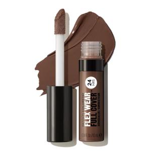 imageRevlon ColorStay Flex Wear Full Cover NonCreasing Concealer Infused with Hyaluronic Acid ampamp Vitamin E Flexible Longwear 010 Vanilla 034 Fl Oz078 Truffle