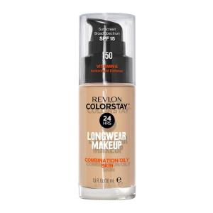 imageRevlon Liquid Foundation ColorStay Face Makeup for Combination ampamp Oily Skin SPF 15 MediumFull Coverage with Matte Finish 360 Golden Caramel 1 Fl OzBuff 150