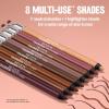 imageRevlon ColorStay MultiLiner Creamy Formula Multiuse For Lips Eyes ampamp Face Precision Brush for Easy Blending 012 High Point006 Dynamic Doer