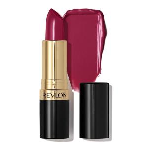 imageRevlon Super Lustrous Lipstick Creamy Formula For Soft FullerLooking Lips Moisturized Feel 804 Rumberry 015 oz046 Bombshell Red