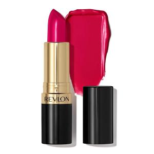 imageRevlon Super Lustrous Lipstick Creamy Formula For Soft FullerLooking Lips Moisturized Feel 804 Rumberry 015 oz440 Cherries The Snow