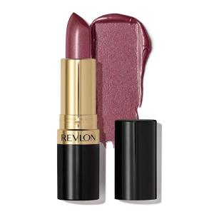 imageRevlon Super Lustrous Lipstick Creamy Formula For Soft FullerLooking Lips Moisturized Feel 804 Rumberry 015 oz465 Plumalicious